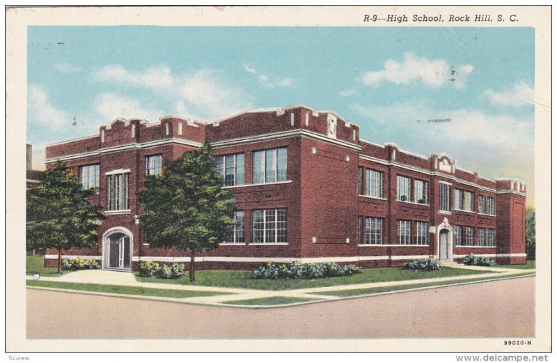 High School , ROCK HILL , South Carolina ,  1942