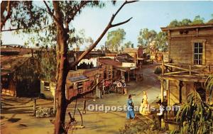 Main Street, Ghost Town Knott's Berry Farm, Buena Park, California, CA, USA P...