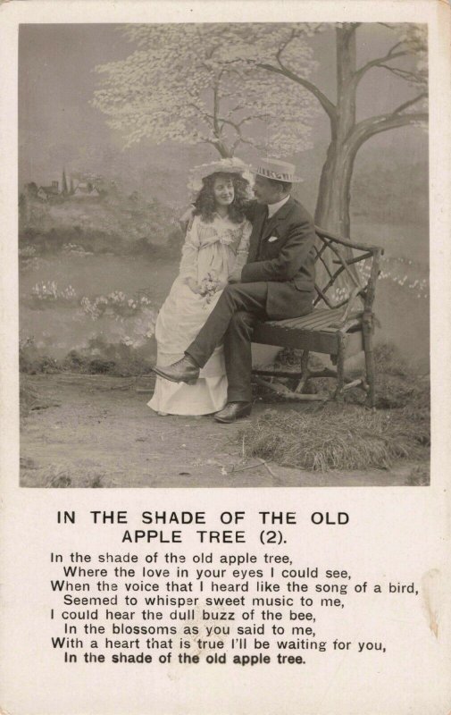 Postcard In the Shade of the Old Apple Tree