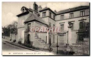 Old Postcard Mortagne - House of the XV century