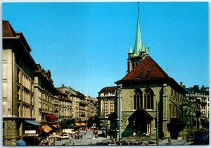 Postcard - Place Saint-François - Lausanne, Switzerland
