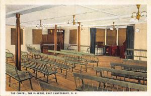 East Canterbury NH The Chapel The Shakers Postcard 