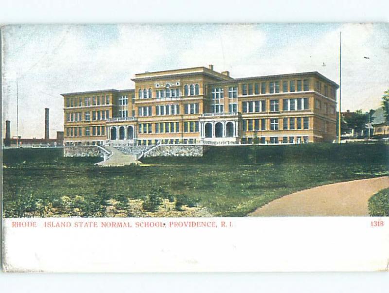 Unused Pre-1907 NORMAL SCHOOL Providence Rhode Island RI n5548