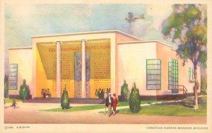 1933 Chicago World's Fair Christian Science Monitor Bldg Litho Postcard ...