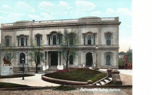 Vintage Postcard 1900's Peabody Institute Building Baltimore Maryland MD