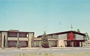 CERRITOS CALIFORNIA~CONCORDIA LUTHERAN CHURCH ~1980 POSTCARD