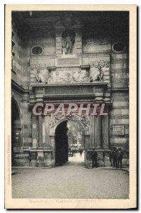 Postcard Old Toulouse Capitol courtyard Henry