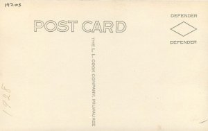 1920s Iowa Red Oak Public Library #9720  RPPC Photo Postcard 22-11864