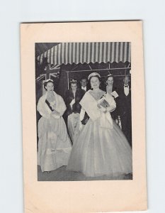 Postcard - Leaving The Theatre Royal At The Exhibition - England