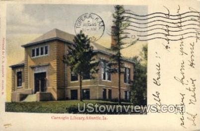 Carnegie Library - Atlantic, Iowa IA