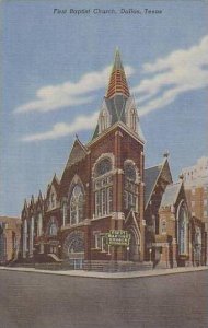 Texas Dallas First Baptist Church