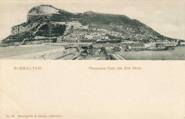 Gibraltar Panorama from the Old Mole UDB