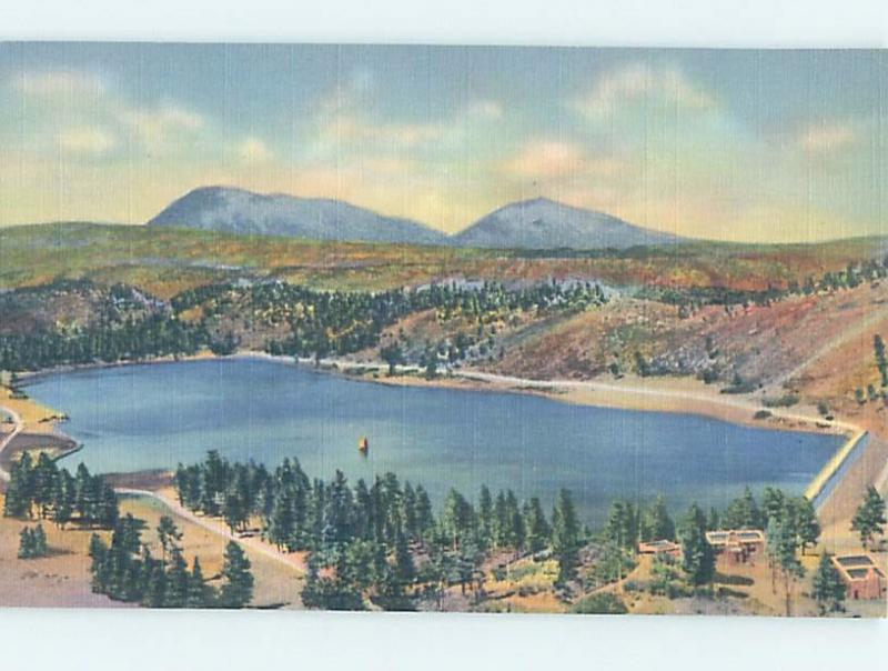 Unused Linen LAKE SCENE Trinidad Colorado CO F3539