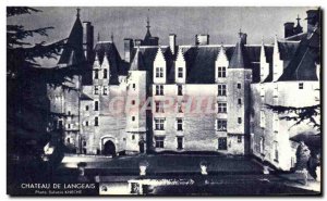 Postcard Old Chateau De Langeais