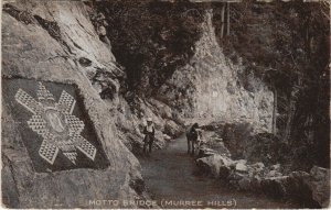 PC PAKISTAN, MOTTO BRIDGE, MURREE HILLS, Vintage Postcard (b43288)