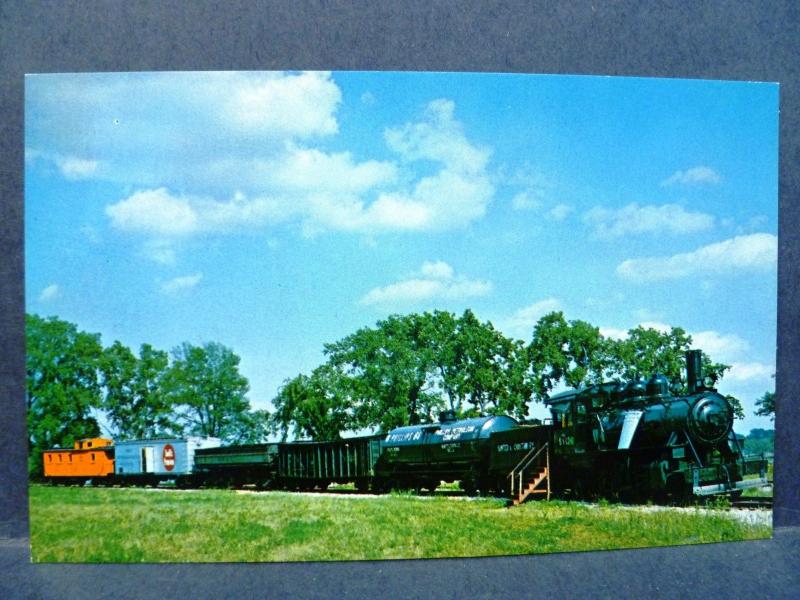 Postcard WI Green Bay National Railroad Museum Sumter & Choctaw Railroad