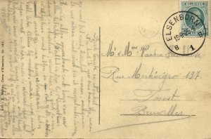 belgium, ELSENBORN, Camp, Les Casernes, Barracks (1925) Postcard