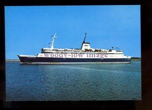 FE2430 - German Ferry - Deutschland , built 1972 - postcard