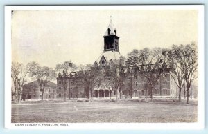 FRANKLIN, Massachusetts MA ~ DEAN ACADEMY Norfolk County Postcard