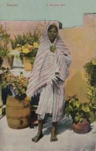 Morocco Tanger A Moorish Girl