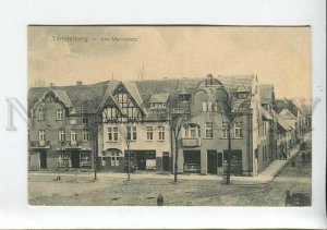 3175060 Poland Czaplinek TEMPELBURG Market Place FIELD POST old