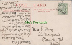 Genealogy Postcard - King - St Margarets, Clarendon Road, Bristol  RF7024