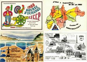 POSTCARDS SHOW CARTES POSTALES EXPOS SALON CP 136 CP