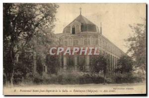 Old Postcard St. John the Baptist Seminary of Estaimpuis room Right wing