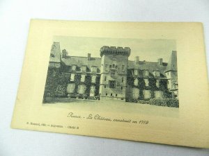Vintage Postcard Ranes Le Chaleau Consbuit en 1719 Argentan