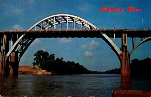 Alabama Selma The Edmund Pettus Bridge Over The Alabama River