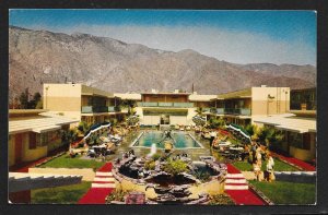 Hotel La Fonda & Pool Palm Springs CA Unused c1950s