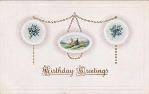 I wish you Birthdays many and long - Birthday Greetings - pm 1914 - DB