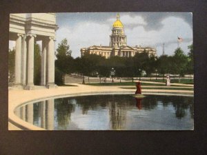 Mint Vintage Colorado State Capital Denver Colorado Postcard