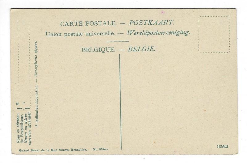 Early 1900s Belgium Photo Postcard - Brussels, Place Rogier  (OO138)