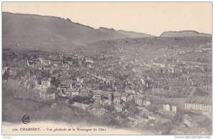 Panorama, Vue Generale Et La Montagne Du Chat, Chambery (Savoie), France, 190...