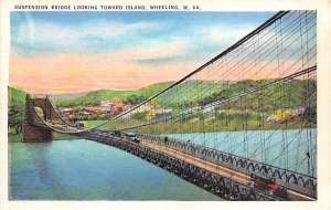 Suspension Bridge - Wheeling, West Virginia WV  