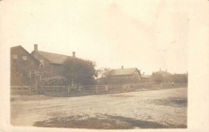 RPPC Amana, Iowa Houses, Street Amana Colonies c1910s Photo Vintage Postcard