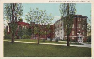 Peennsylvania Indiana Hospital and Mack Memorial Curteich