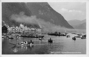 BR8180 Hallstatt Fronteichnamsorizesslon ship bateaux  austria