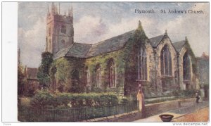 PLYMOUTH, Devon, England, 1900-1910's; St. Andrew's Church