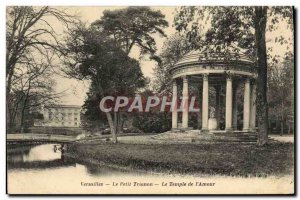 Old Postcard Varsailles Le Petit Trianon The Temple of & # 39Amour