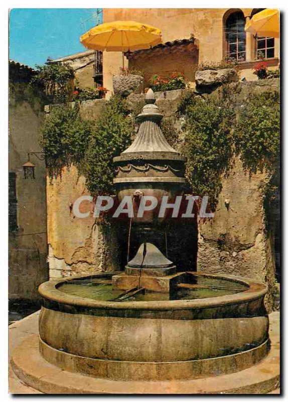 Old Postcard French Riviera Saint Paul de Vence La Vieille Fontaine