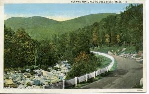 US    PC701   MOHAWK TRAIL ALONG COLD RIVER, MASS.