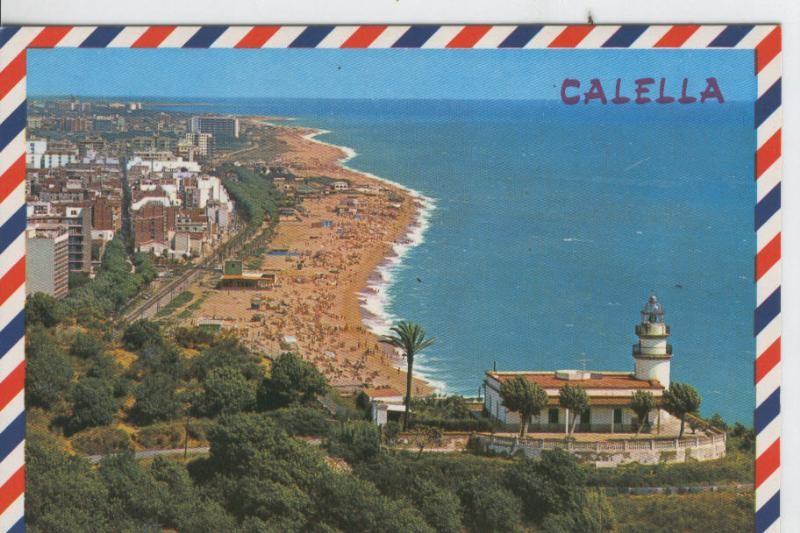 Postal 07636 : Vista de Calella, Barcelona