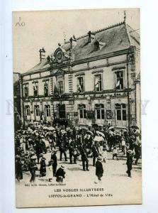 213815 FRANCE LIFFOL-le-GRAND town hall Vintage postcard