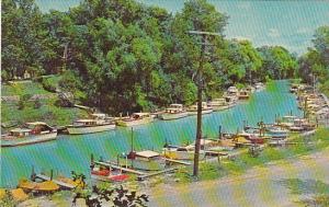 Canada Yachts on Aux Sables River at Grand Bend Ontario