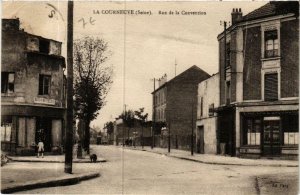 CPA La COURNEUVE Rue de la Convention (569388)