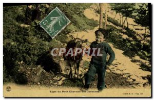 Old Postcard Chevre type of small Chevrier Cevennes