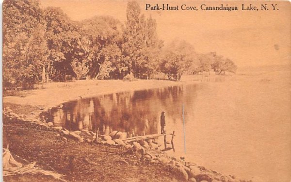Park Hurst Cove Canandaigua, New York Postcard