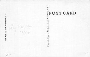 F52/ La Plata Maryland Postcard c1940s Charles County Court House Building 2